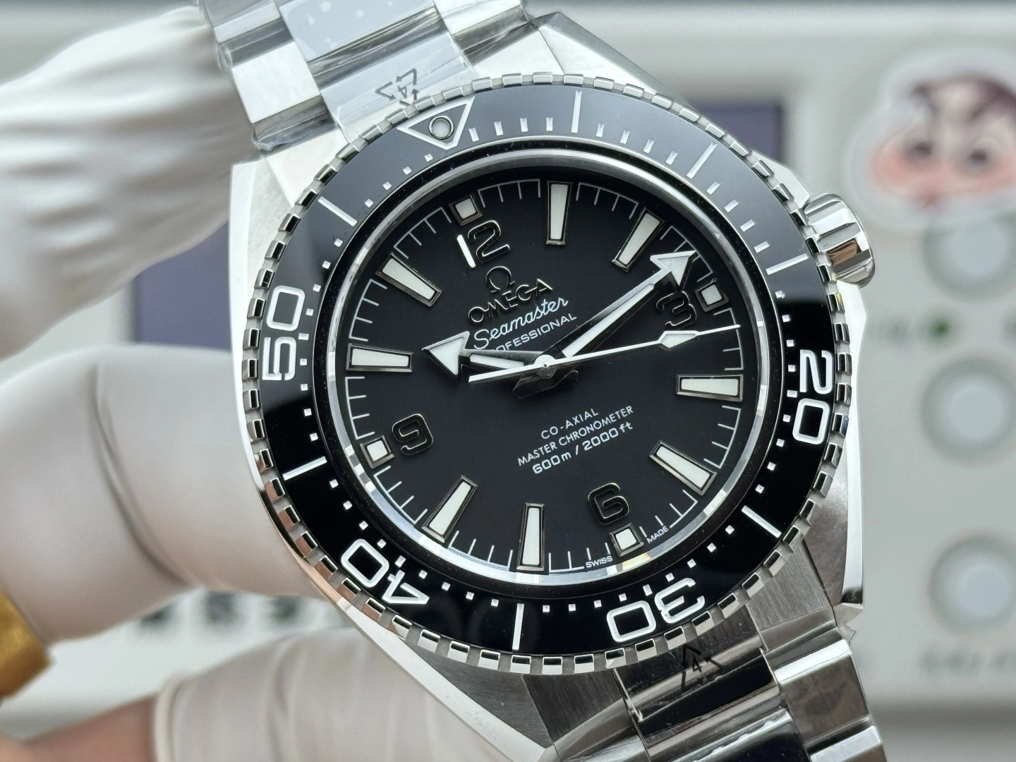 EyeCatching CBD Factory Omega Seamaster Planet Ocean 600M 42mm Black Dial Black Ceramic Bezel (217.30.42.21.01.001) 1:1 Super Clone – Dandong 8912 Movement 301